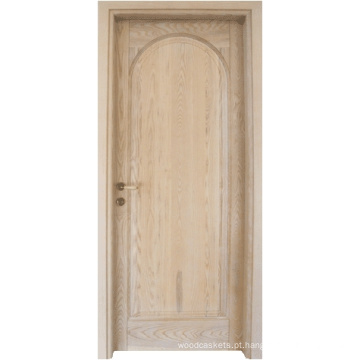 Design redondo de porta de madeira (ED014)